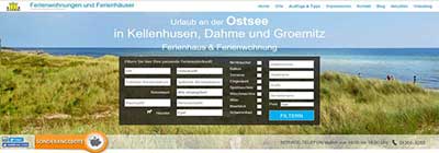 Webseite www.dahme-kellenhusen-groemitz.de